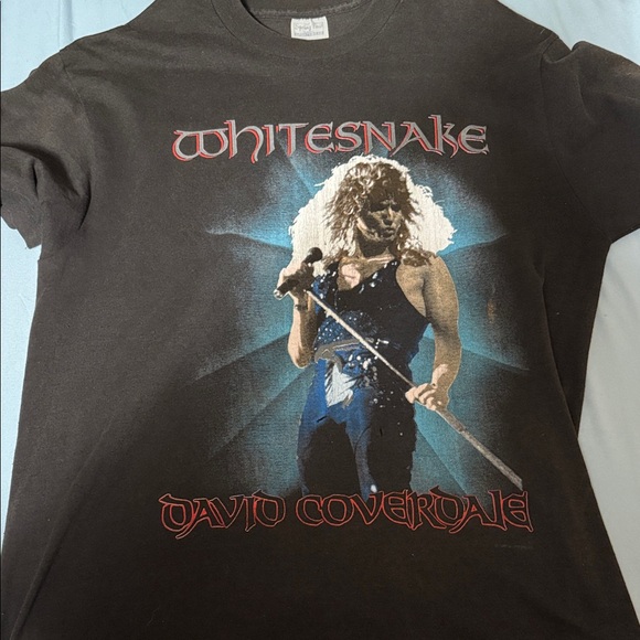 Whitesnake Black Graphic T-Shirt